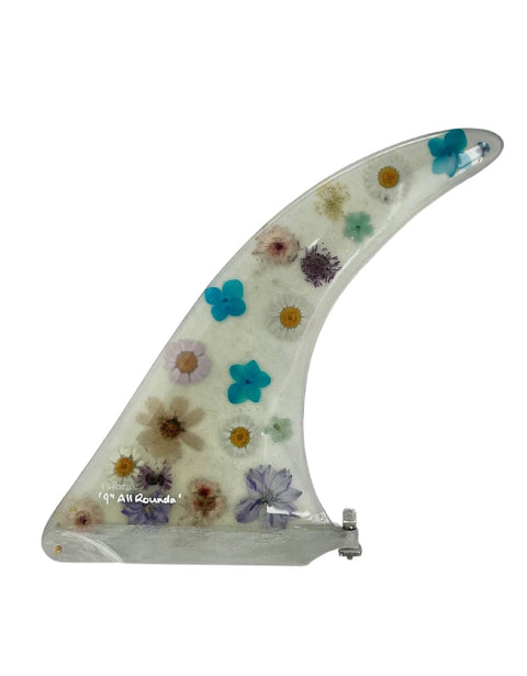 Flower Power - Reform Customs - 9" All-rounda Longboard Fin Reform Customs   