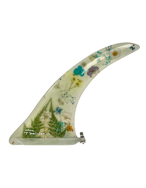 Flower Power - Reform Customs - 9" Semi-Flex Longboard Fin Reform Customs   
