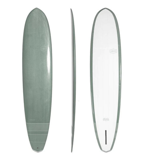 AQSS Bronze Whaler by Beau Young Longboard - Olive Surfboard AQSS 9'0  