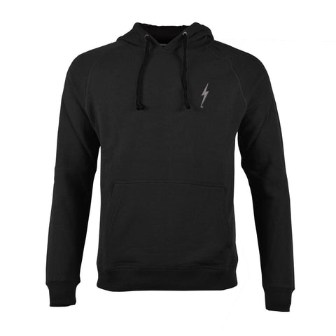 Essential Dark Fleece Hoodie - Lightning Bolt Surf Co Hoodie Lightning Bolt Small  