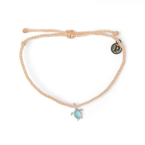 Pura Vida - Charity Bracelet - Charity: Sea Turtle Conservancy Bracelet Pura Vida Blush  