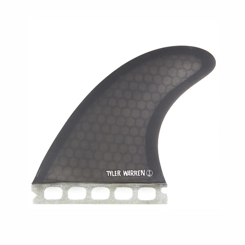 Tyler Warren Quad Black - Futures - Surfboard Quad Fin Surfboard Fins Captain Fin Co   