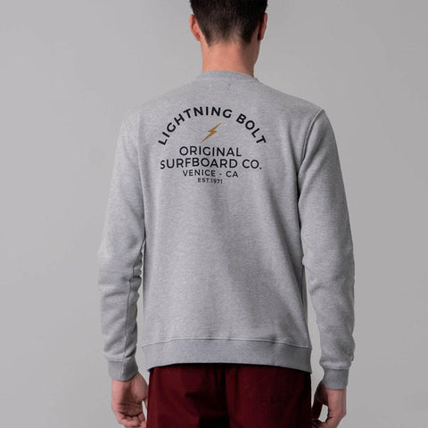 Venice Beach Sweatshirt - Lightning Bolt Surf Co Hoodie Lightning Bolt   