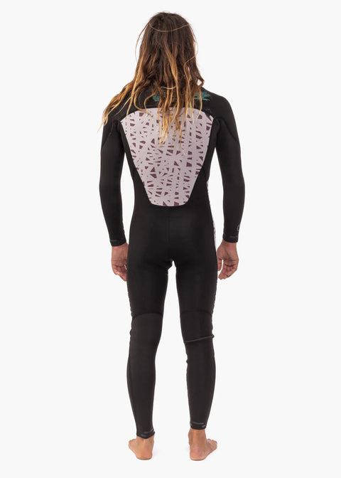 Vissla Mens Wetsuit / 4/3mm Thick / Model: 7 Seas Chest Zip / Dark Slate Colour Wetsuits VISSLA   