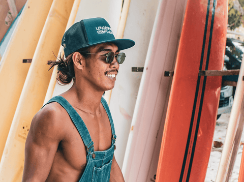 Longboarder Magazine Trucker Cap Cap Longboarder Magazine   